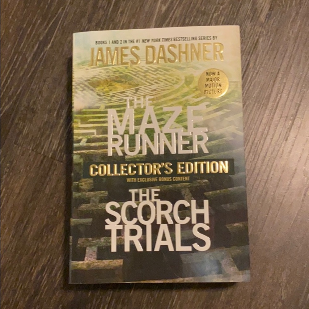 Collectors edition of The Maze Runner